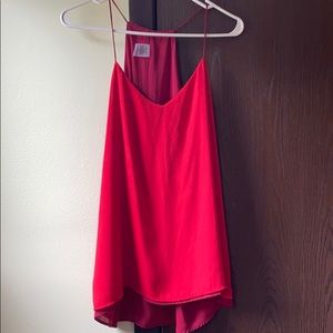 Express spaghetti strap reversible top